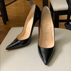 Christian Louboutin 120mm So Kate black heels. 38